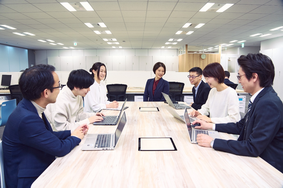 オープンアップシステム　社内風景